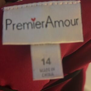 Premier Amour Red Dress